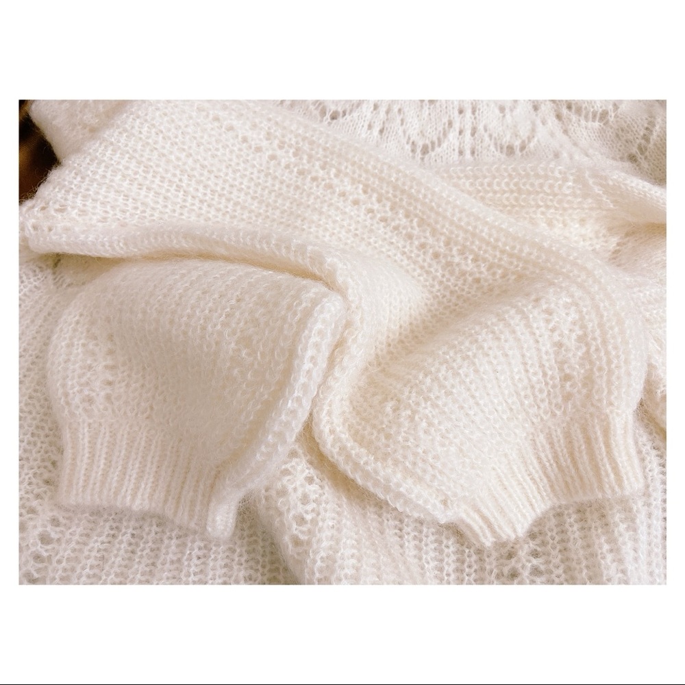 Sézane Paulin Jumper Ecru - Picture 8 of 12